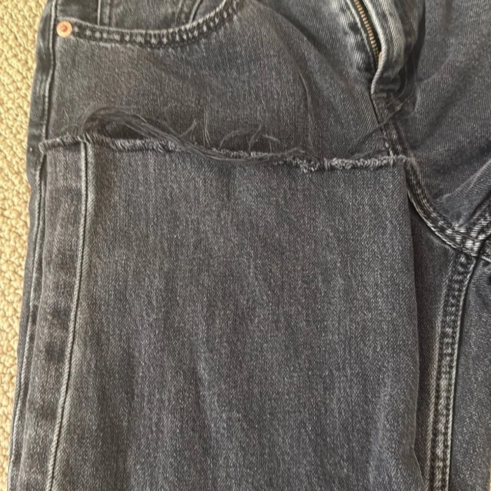 Levi's black low pro straight baggy low loose Women's Black Jeans size 25 - Picture 4 of 11
